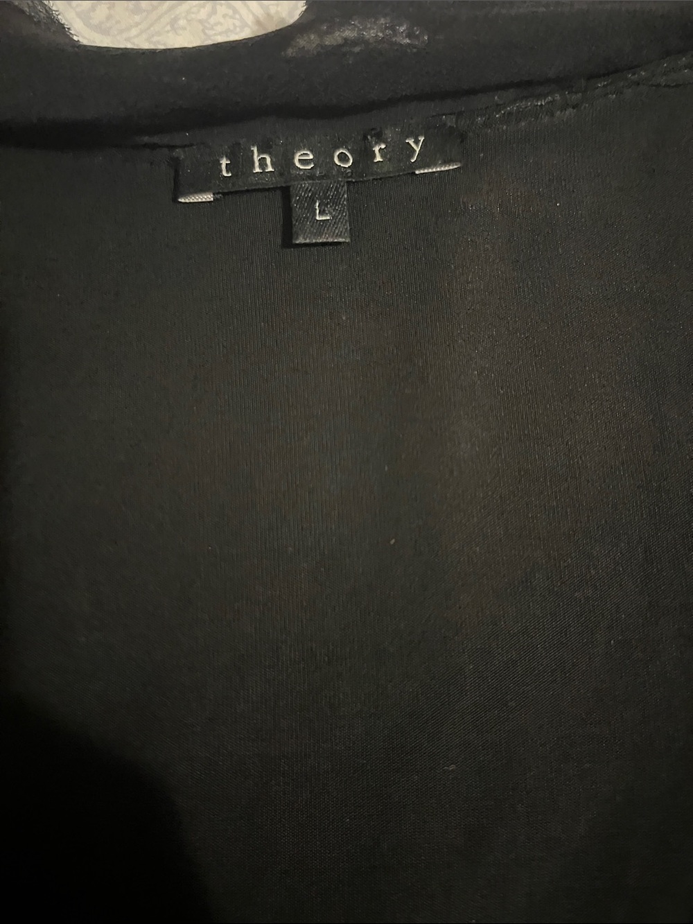 Theory Black Sleeveless Scoop Neck Tank - Picture 2 of 7